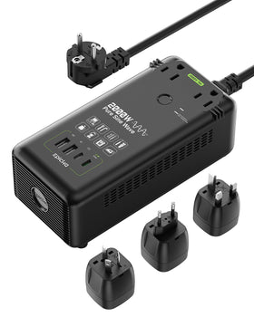 EPICKA 2000W pure sine wave converter delivers stable power for sensitive devices.