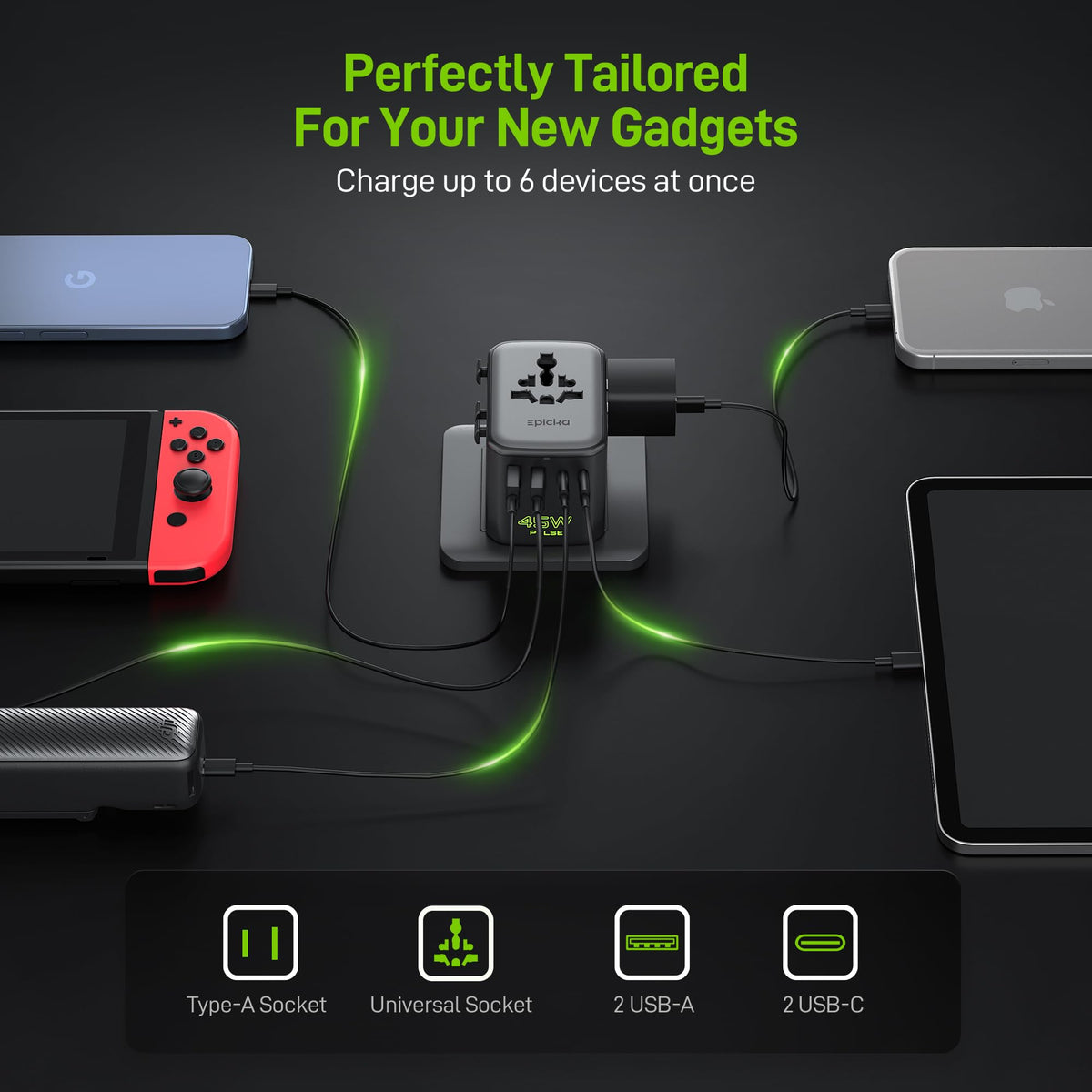 EPICKA fire-resistant housing detail ensuring safe, durable charging