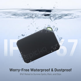 EPICKA NFC chip detail emphasizing contact-friendly features for finders