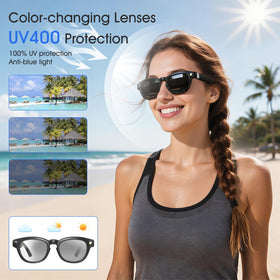EpochTec glasses performing object analysis in real outdoor setting