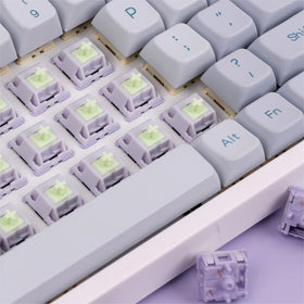 EPOMAKER Wisteria self-lubing option for personalized typing feel