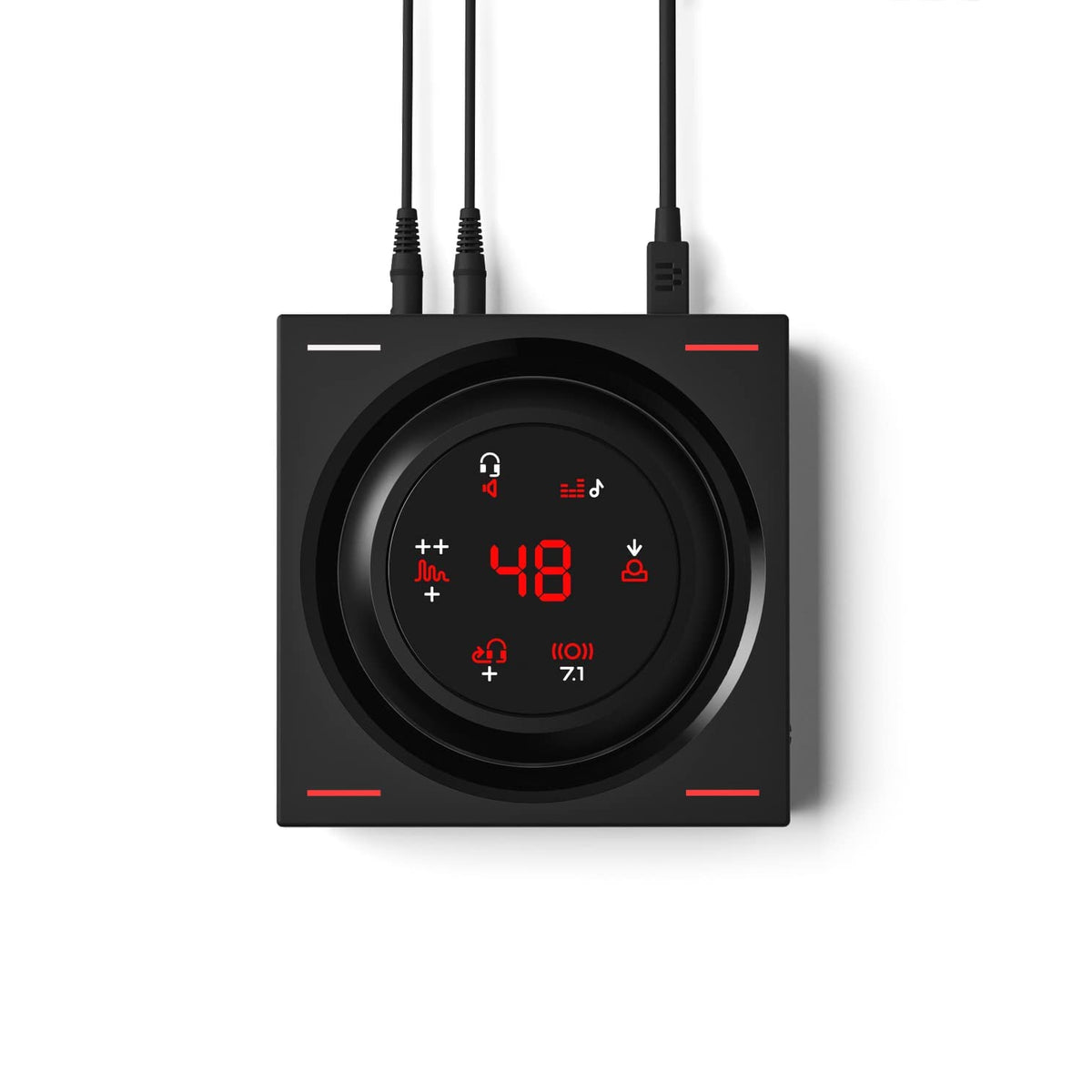 EPOS GSX 1000 front panel for quick audio controls during gameplay.