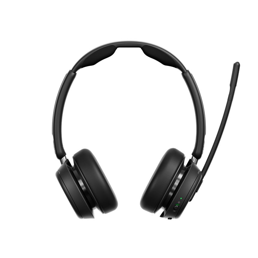 EPOS Impact 1060T microphone array closeup highlighting clear voice capture in noisy environments