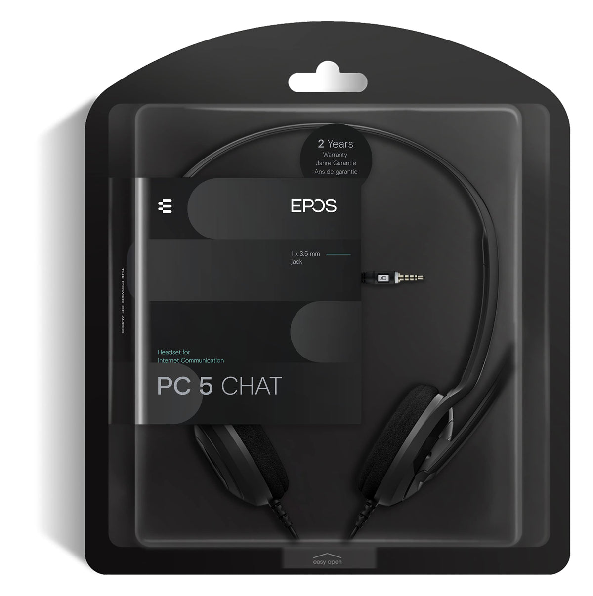 EPOS Sennheiser PC 5 Chat 3.5 mm jack compatibility on slim laptops