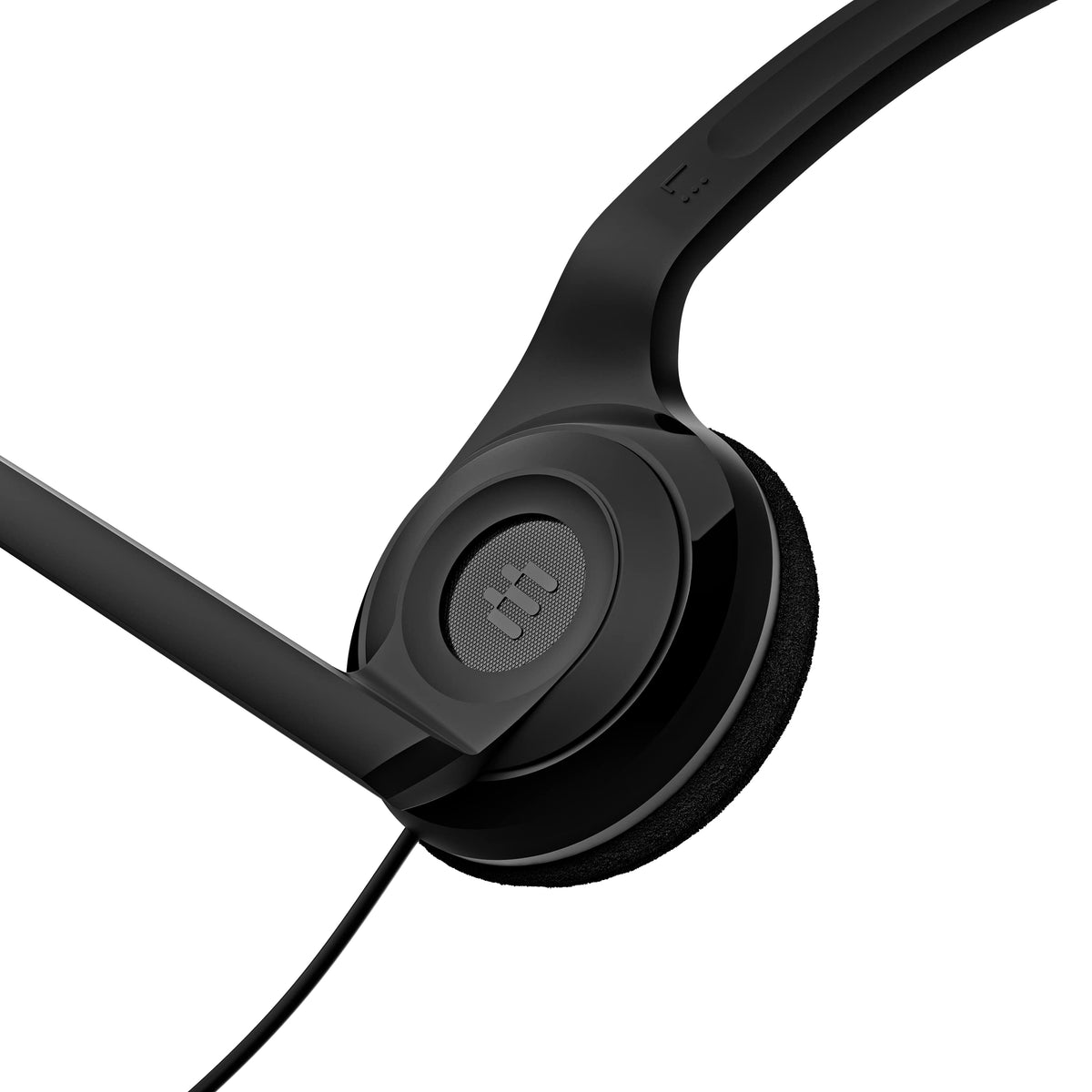 EPOS Sennheiser PC 5 Chat adjustable microphone pivots up to 180° for convenience