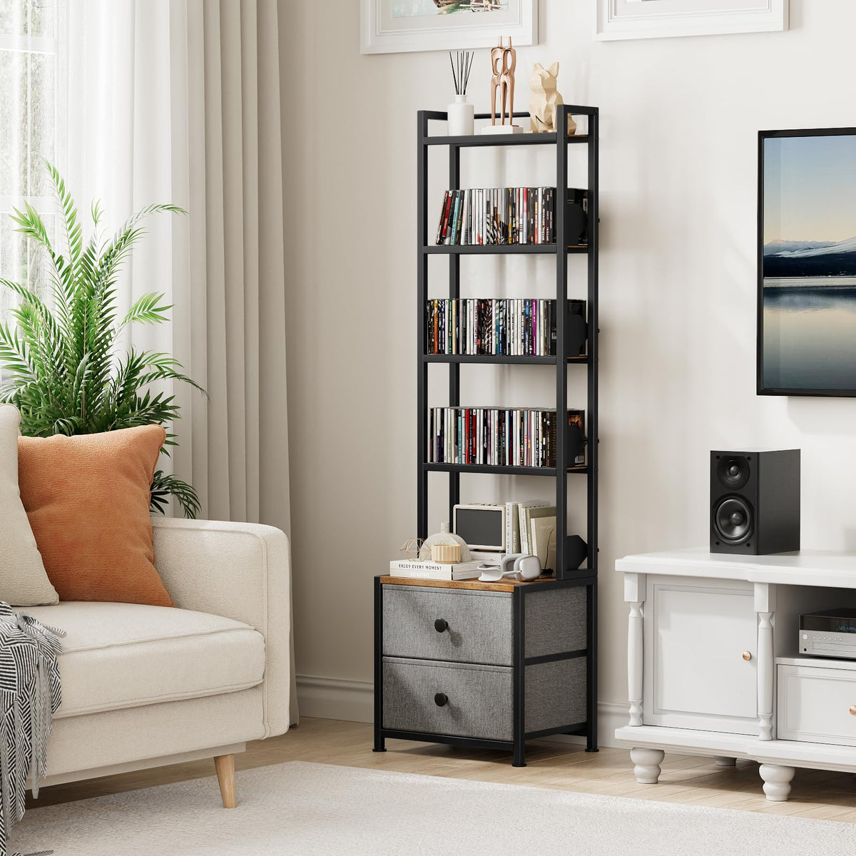 Epouseter adjustable book stoppers keep shelves organized and secure.