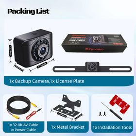 Epronic X1P hidden brackets enable clean license-plate mounting