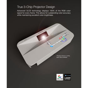 Epson EpiqVision Ultra LS800 built-in Yamaha speakers deliver room-filling sound.