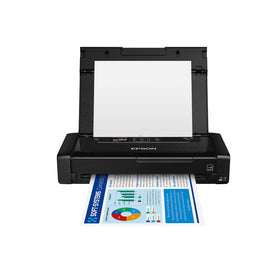 Epson WorkForce WF-110 compact design for on-the-go printing.