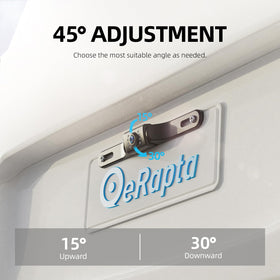 eRapta monitor mounted with suction cup offering flexible dash placement