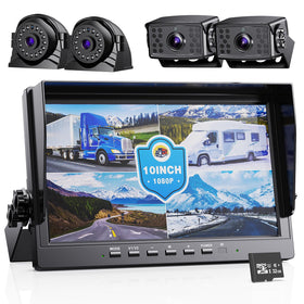 eRapta backup system kit with 10-inch monitor for clearer reversing.
