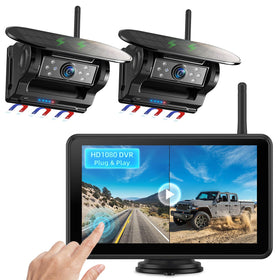 eRapta monitor displays clear 1080p feed for simple hitching.