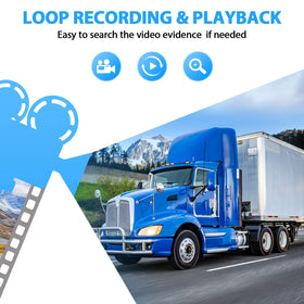 eRapta DVR loop recording captures trips automatically for evidence and review.