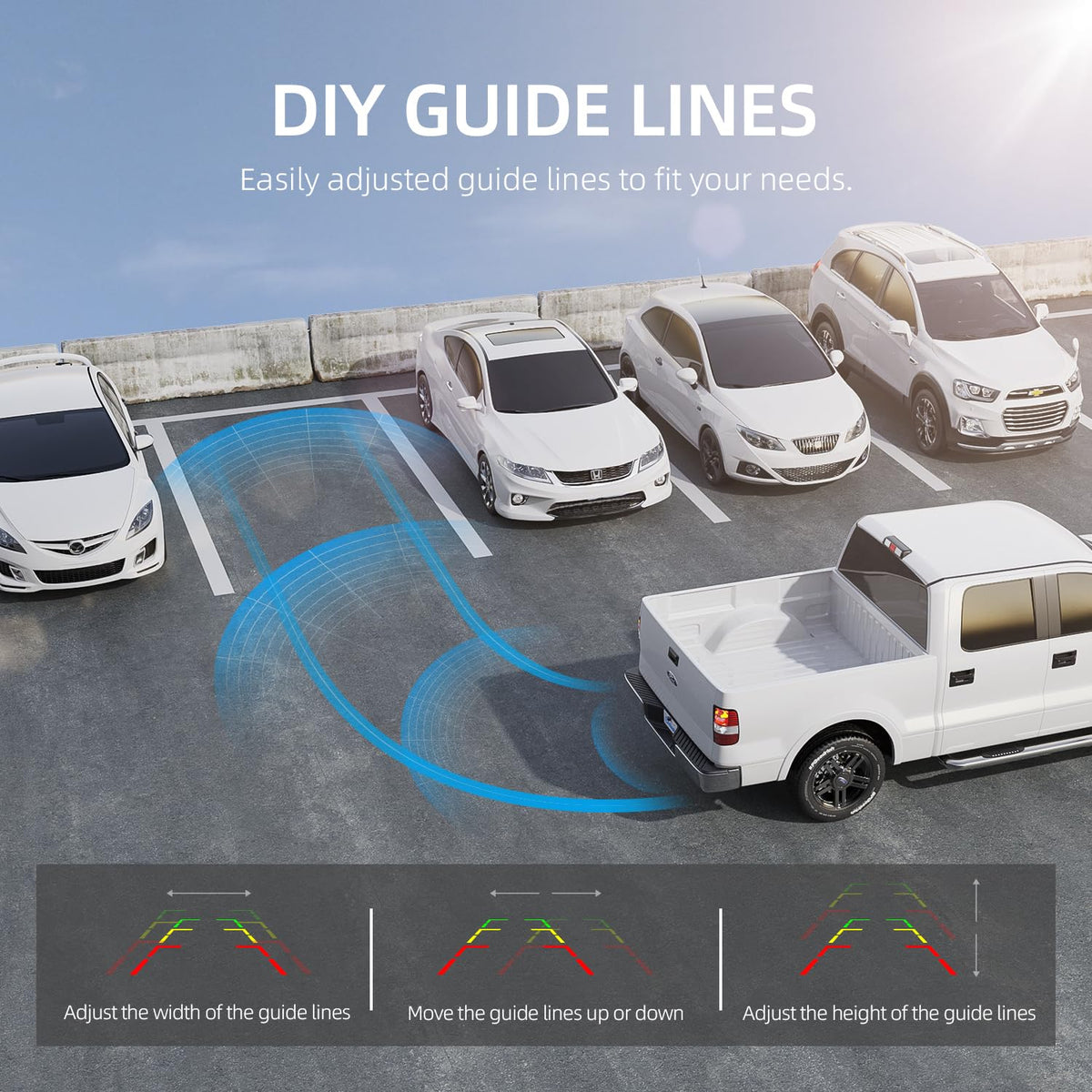 eRapta monitor on windshield scale showing compact footprint and easy visibility