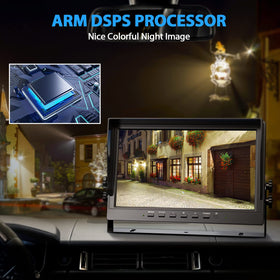eRapta quad-split display lets you monitor four angles at once.
