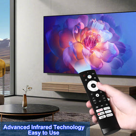 Eremolz ERF3M90H remote buttons closeup with soft touch feel