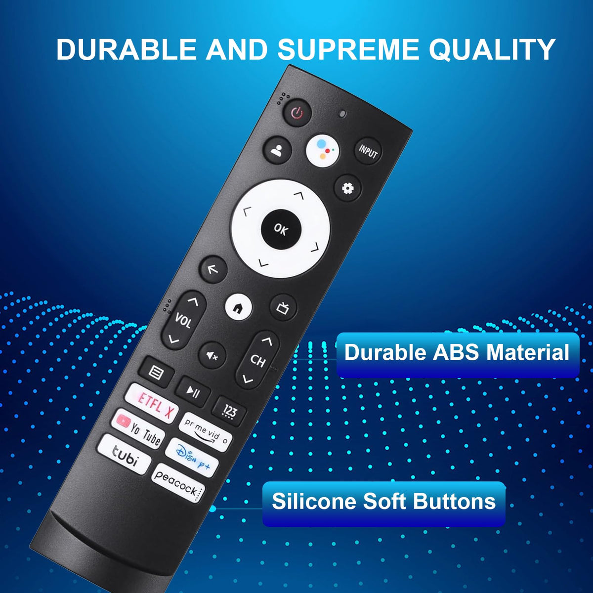 Eremolz 2-pack box and remote packaging for Hisense TV