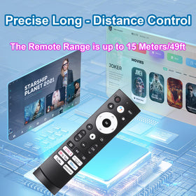 Eremolz remote works with Hisense Google TV no setup required