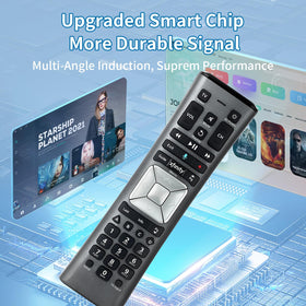 XR11 package content including remote and quick-start guide.