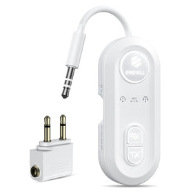 Erewll Bluetooth 5-4 transmitter-receiver front view for travel use