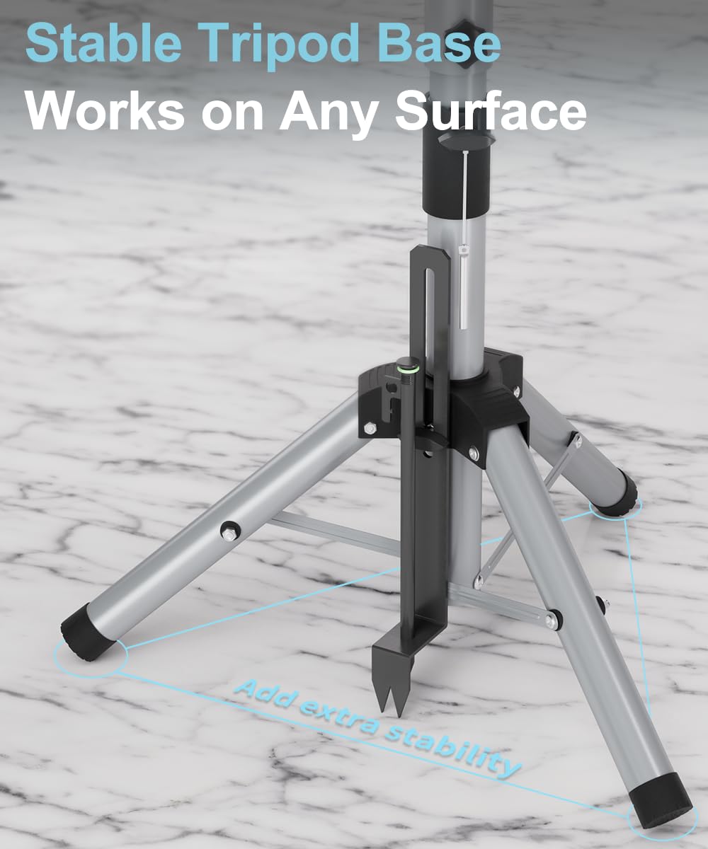 ERGO COLLECT tilt knob detail, quick tool‑free alignment benefit