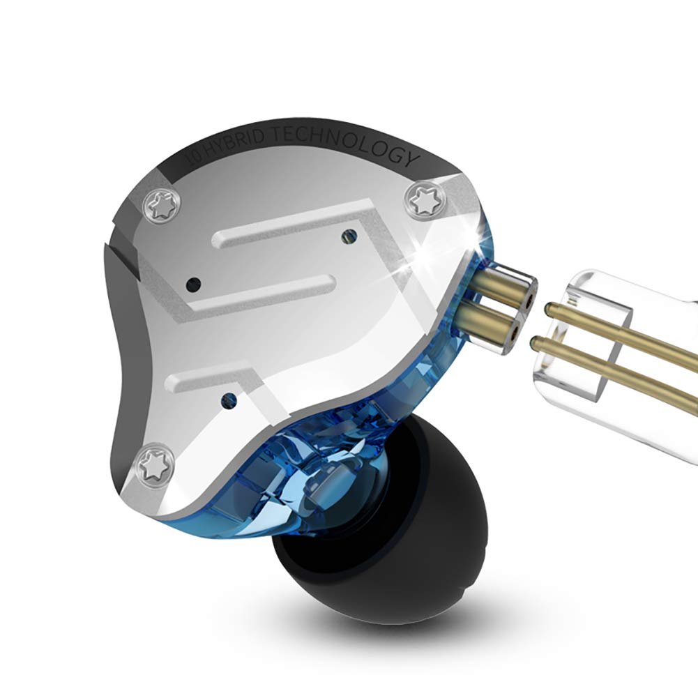 Erjigo ergonomic ear-fit for comfortable extended listening sessions.