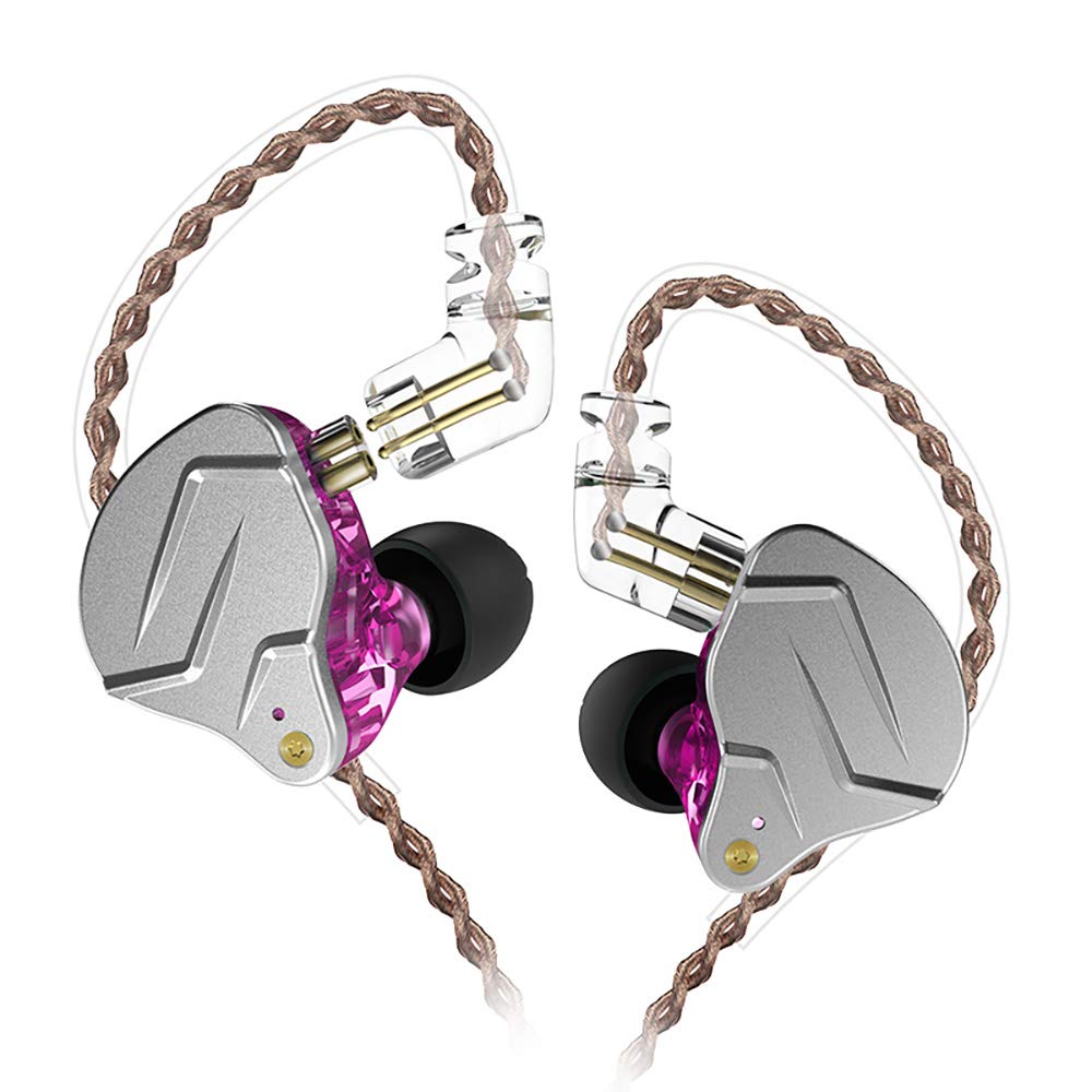 erjigo KZ ZSN Pro dynamic-driver earphones show powerful bass and extended highs.