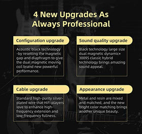 erjigo KZ ZSN PRO X grey color earphones with stylish metal and resin finish