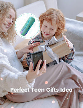 ERKEI SEHN Bluetooth speaker with built-in mic for hands-free calls.
