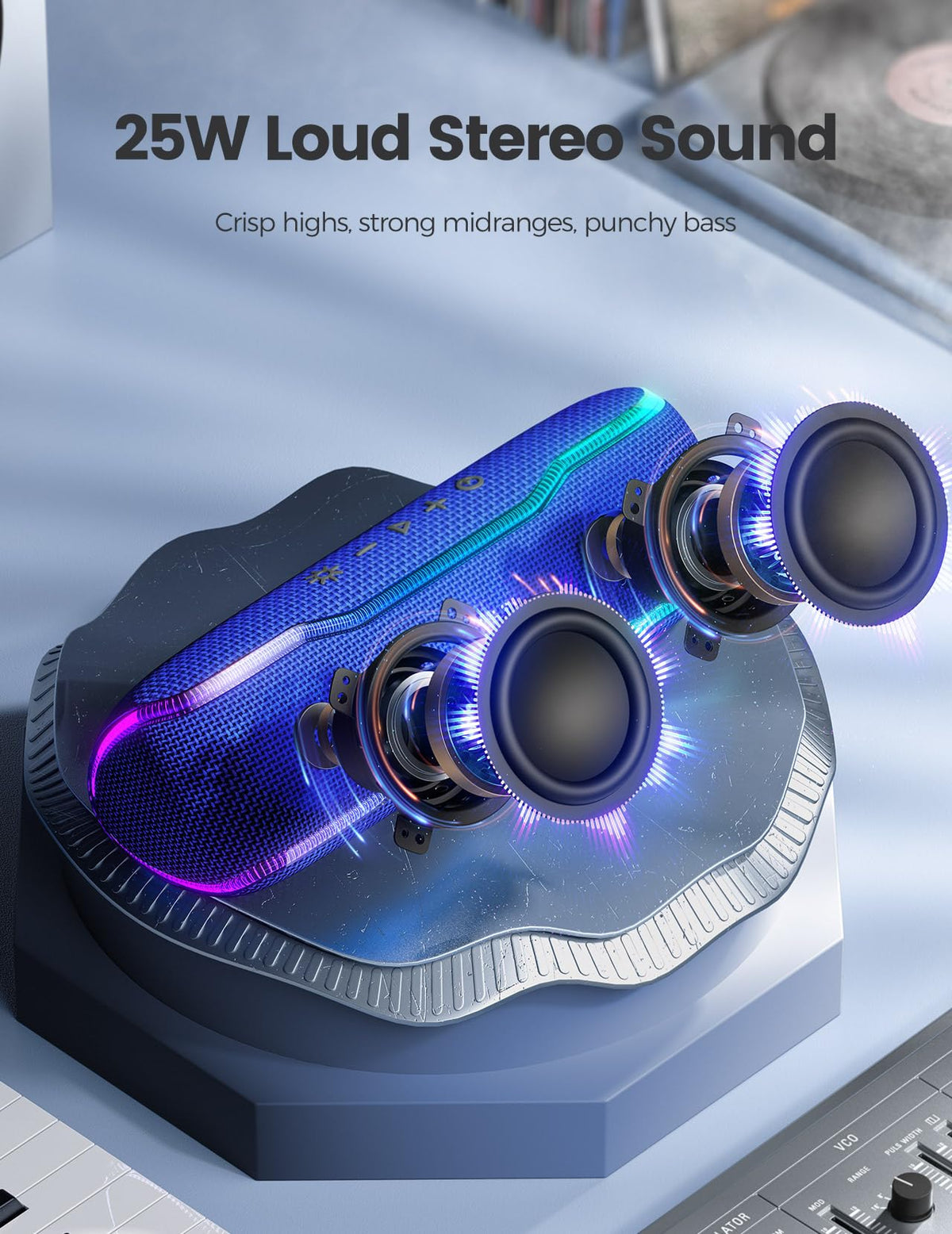 ERKEI SEHN top control buttons close-up showing easy access and durability