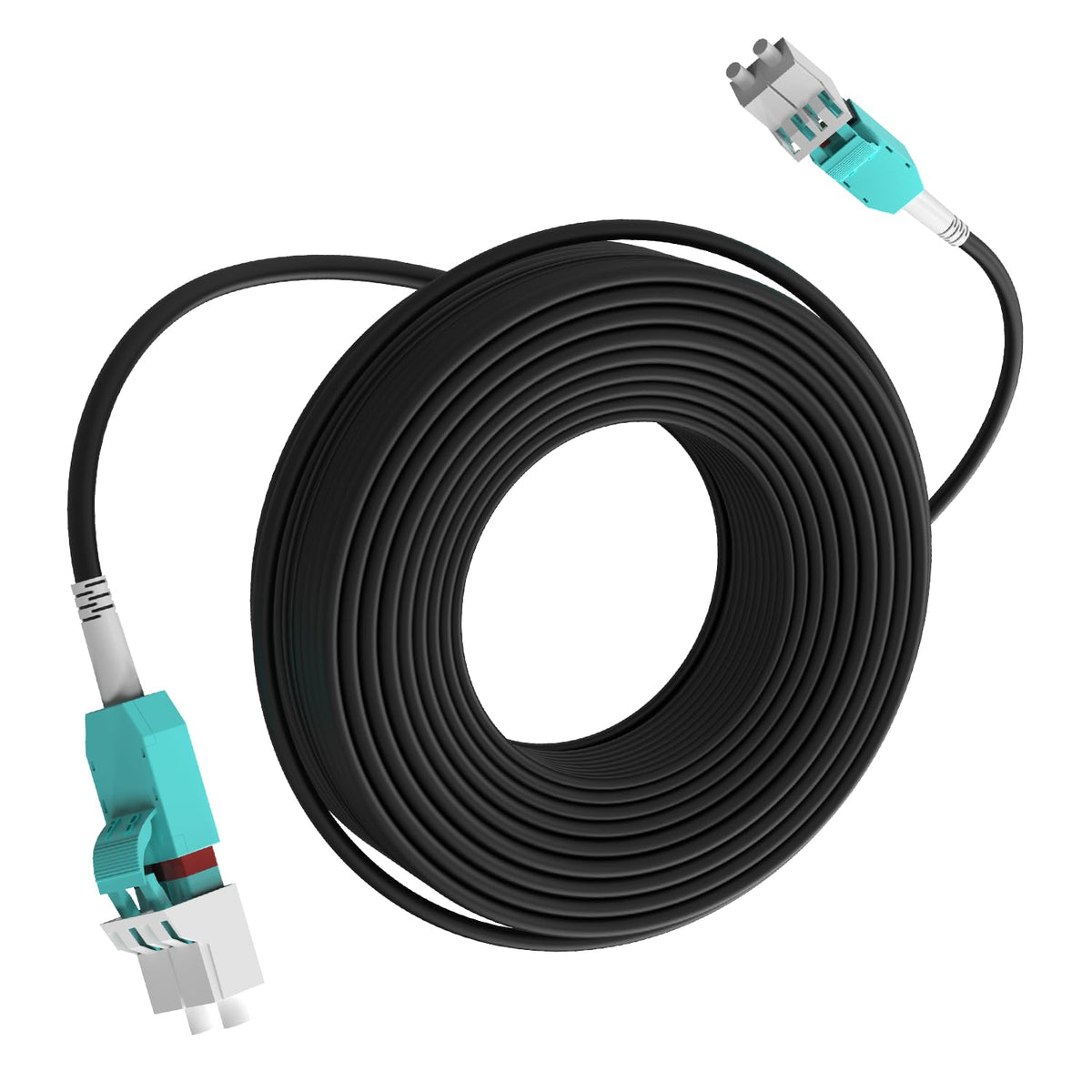 ERSTICKT armored outdoor LC-LC patch cable for rugged data links