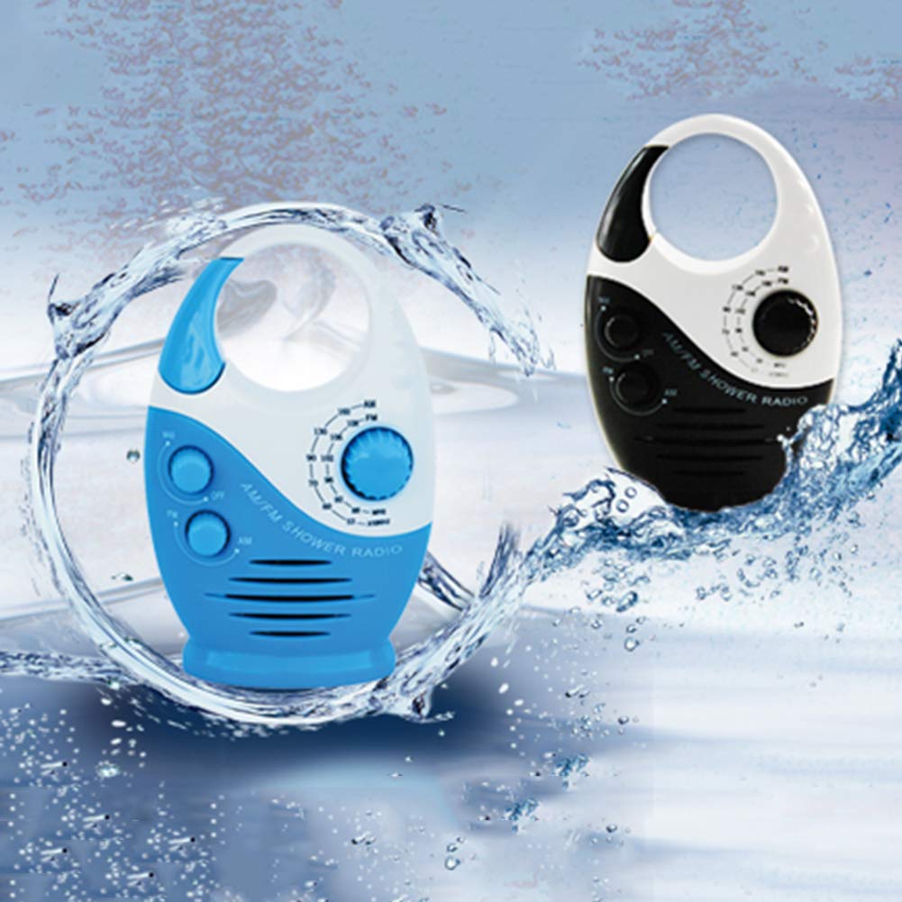 Erthree on bathroom counter illustrating convenience and water-resistant use