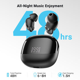 13mm dynamic driver graphic of Ertuly T33 demonstrating rich Hi‑Fi audio performance