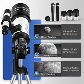 ESAKO phone adapter mounted on eyepiece capturing photos hands-free