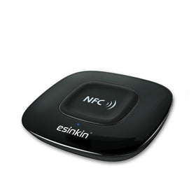 Esinkin Bluetooth receiver 4.0 with NFC setup for quick stereo pairing