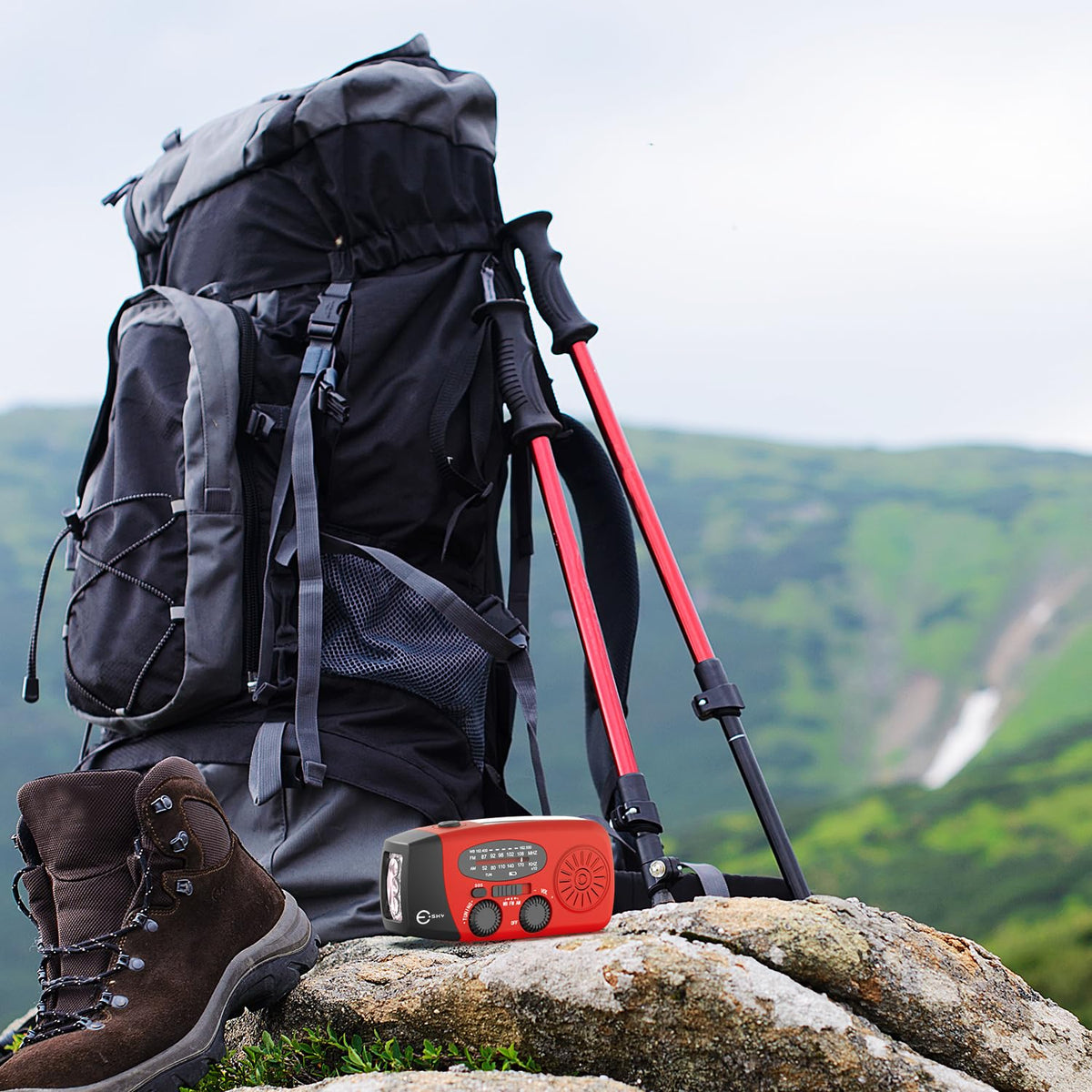 Esky compact size fits easily in a bag or pocket.
