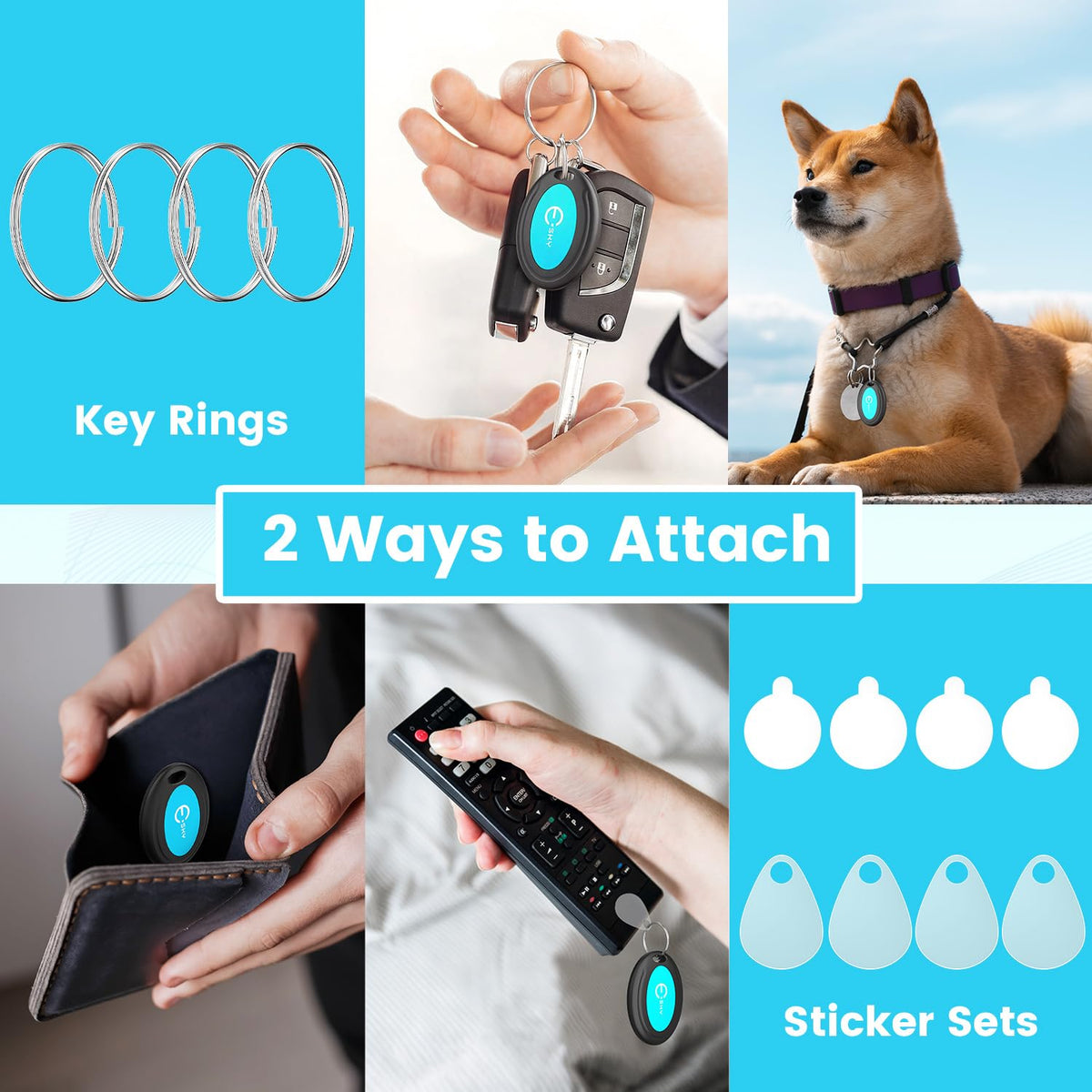 Esky key finder remote control activates alarms for quick locating.