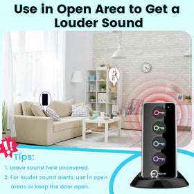 Esky key finder base stores the remote when not in use.
