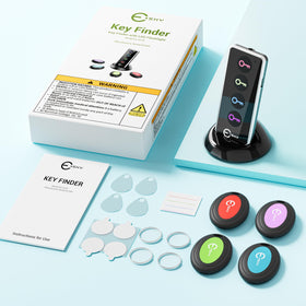 Esky key finder senior-friendly design features large buttons and loud beeps.