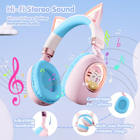 esonstyle worn by child model, secure fit and reduced ambient noise