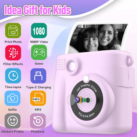 ESO XOFFORE printer close-up producing instant black-and-white photo, fast keepsake