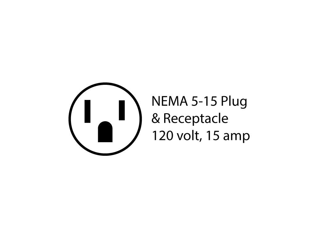 ESP Guitars Next Gen NEMA 5-15P plug ensures reliable connection