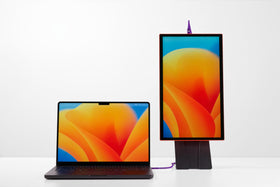 Espresso Lite 15 USB-C power orange indicates single-cable setup.