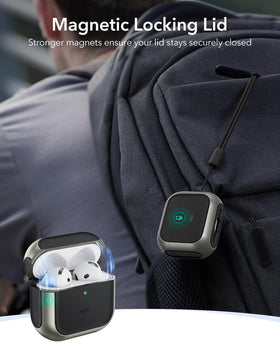 ESR AirPods 4 Case with lanyard strap for secure on-the-go carry