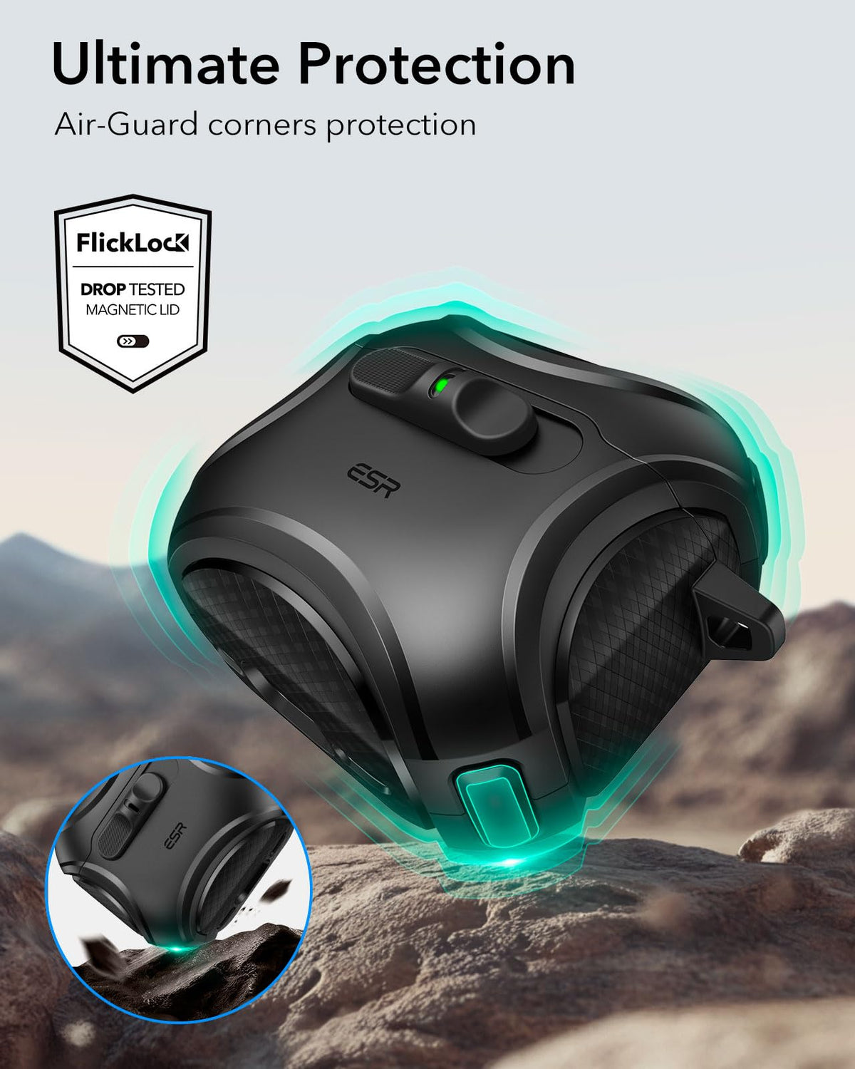 ESR AirPods 4 USB-C compatibility fits the charging case