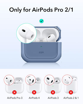ESR case fits AirPods Pro 1st and 2nd gen for versatile protection.