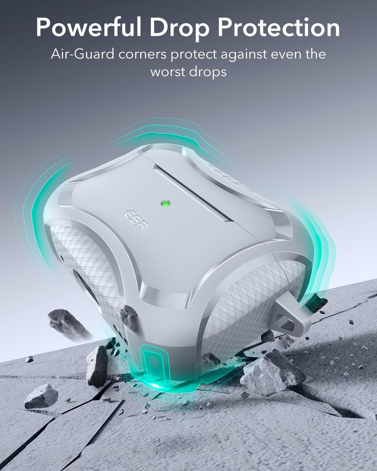 ESR AirPods Pro 2 case is compatible with 1st and 2nd Gen AirPods Pro.