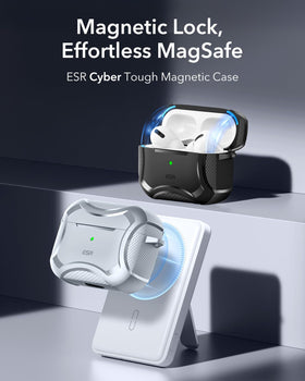 ESR AirPods Pro 2 case offers drop protection with Air-Guard corners.