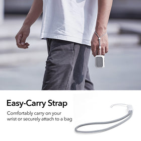 ESR AirPods Pro 2 case color white with MagSafe compatibility.