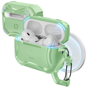 ESR AirPods Pro 2 case back view with MagSafe for easy wireless charging
